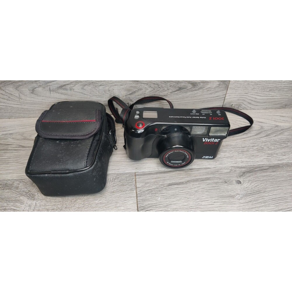 Vivitar Series 1 2001 Z 35mm Film Point Shoot Camera 38-80mm Zoom Lens TESTED